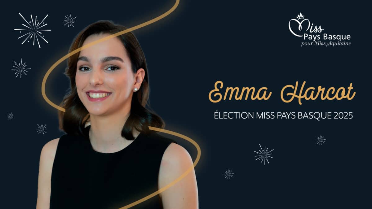 Emma Harcot, candidate à l'élection Miss Pays basque 2025