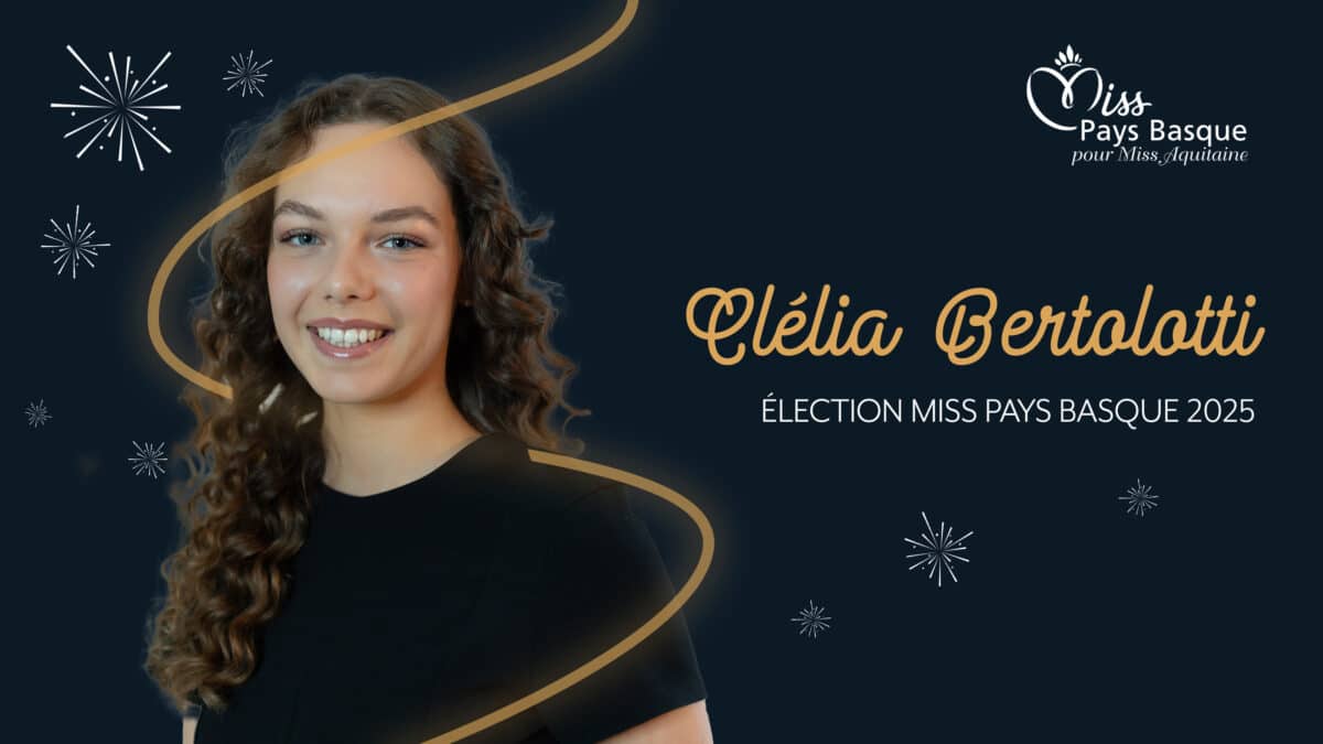 Clélia Bertolotti, candidate à l'élection Miss Pays basque 2025