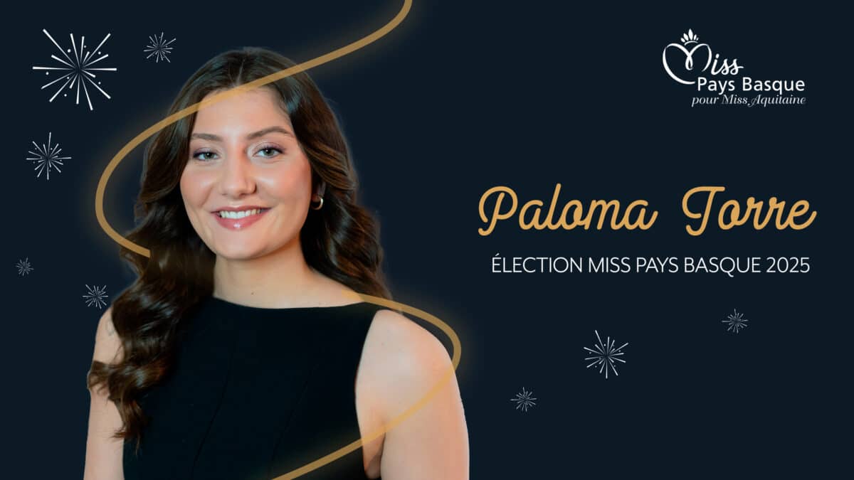 Paloma Torre, candidate à l'élection Miss Pays basque 2025