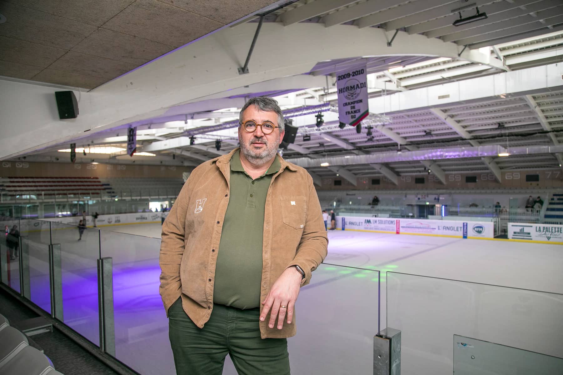 Olivier Bouney, entre bois et glace - à Anglet, l'E-magazine